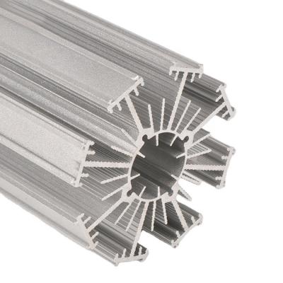 China Aluminum Radiator Anodizing Power Led Extrusion Aluminum Round Radiator Circular for sale