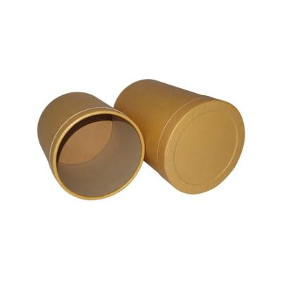 China Food Grade Custom 38 x1 Size 100% Recyclable Kraft Paper Drum / Barrel Paper Drum for sale