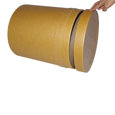 China Food Grade x1 Customized 35l Cardboard Cylinder Kraft Paper Box Drums For Packaging Medicine for sale