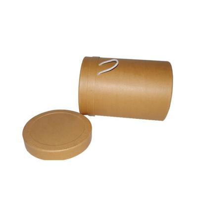 China x1 33x45 cm Eco-friendly Paper Cylinder Convenient Packaging Barrel With Handle for sale