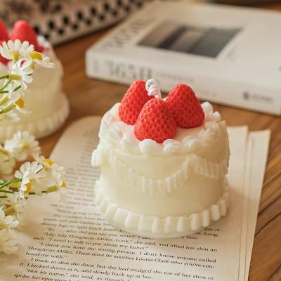 China Fragrant Dessert Aromatherapy Candle Decoration Indoor Niche Bedroom Romantic Atmosphere Fragrant for sale