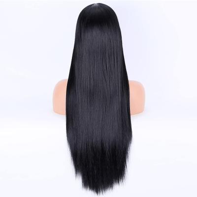 China Body Wave New Wig Women Long Straight Hair Fashion Trim Face Outdoor Daily Ladies Natural Wig for sale