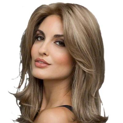 China Body Wave Europe and the United States New Wig Fashion Chemical Fiber High Temperature Silk Women Big Wave Wig for sale