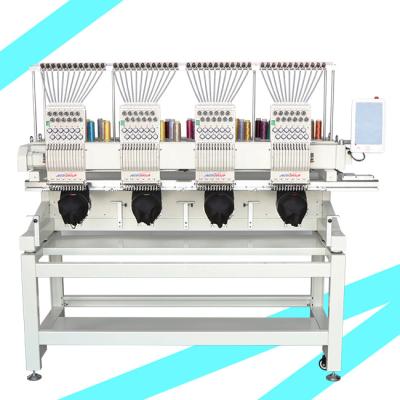 China Hotels QHM 4 Head 9/12/15 Multineedle Electronic Embroidery Machine for sale