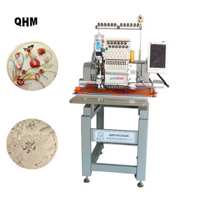 China High Quality Hotels Single Head DAHAO Computer Sequin Embroidery Machine For Logo for sale