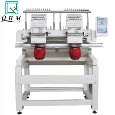 China Hotels Two Head Cap Embroidery Machine , Computerized Embroidery Machine Prices for sale