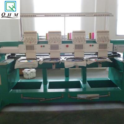 China Garment Shops Four Heads Cap Embroidery Machine , T Shirt / Cap Computerized Embroidery Machine for sale