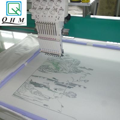 China Hotels Flatbed Computerized 9/12/15 Needle Embroidery Machine Price for sale