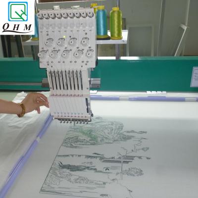 China Hotels Area Industrial Large Single Head Computerized Embroidery Machine for sale