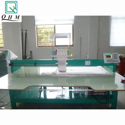 China Hotels Single Key Cheap Price Flat Embroidery Machine With Computer for sale