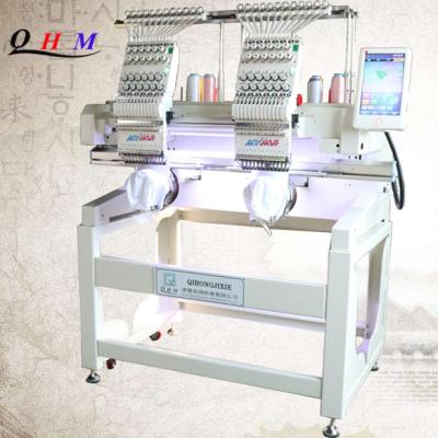 China Hotels Best Quality Two Machine Head Household Computer Multifunction Embroidery Machine2 Head Embroidery Machine for sale