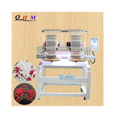 China Hotels 10 years of service! ! ! Fully automatic two-head multi-color embroidery machine like brother for sale