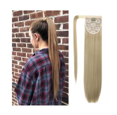 China Hot Selling Pure Original Natural Hair Ponytail Double Weft Hair Extension Accessories Cheap Custom Human Hair Free Machine Wig Weft for sale