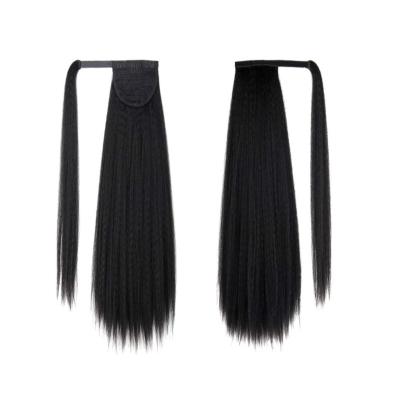 China China Manufacture 90g 100% Pure Original Natural Hair Professional Human Ponytail Hair Extensions Accessories for sale