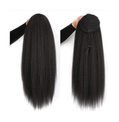 China Factory sale real original pure natural human hair ponytail 100% human hair extension various handmade for sale