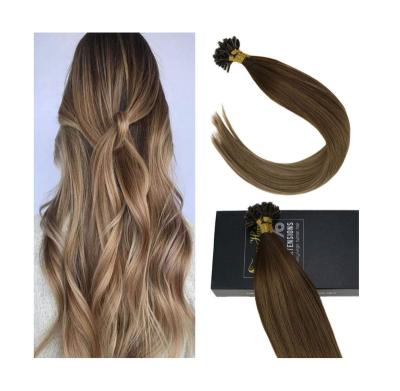 China Pure original natural hair sale best lasting using the best tips of hair extension u for sale