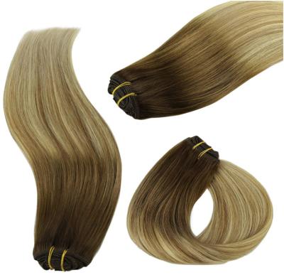 China China Original Pure Natural Professional Manufacture Wholesale Cheap Hair Clip In Human Hair Extensions Band Beautiful for sale