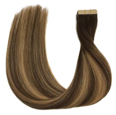 China Original Cheap Pure Natural Hair Real Real Hair Cheap Hot Sale Wavy Natural Tape Hair Extensions Good Quality Ins for sale