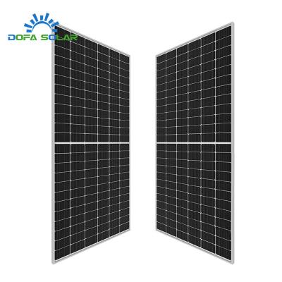 China Portable 550W Solar Panel System Solar Power Panel Off Grid Solar Power Use 540W 545W 555W Outdoor Photovoltaic Panel for sale