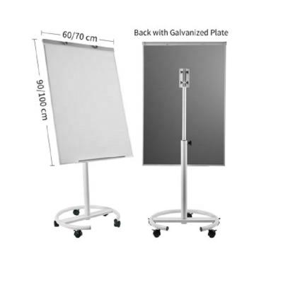 China Magnetism Mobile Flipchart Whiteboard With Magnetic Bulletin Round Bottom Glass Notice Whiteboard Whiteboard for sale