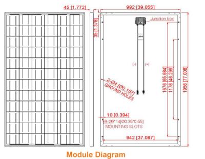 China Polycrystalline solar panel system 320w solar panel system with 72 solar cells for sale