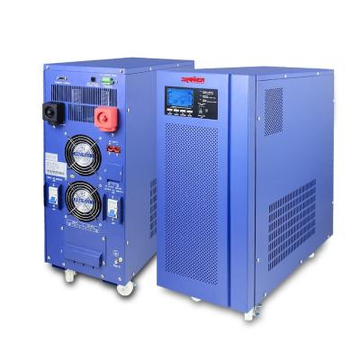 China 8kw 10kw 12kw 230v 72v low frequency single phase pure sine wave power inverters with LCD display inverter (L*W*H) 550*255*630mm for sale