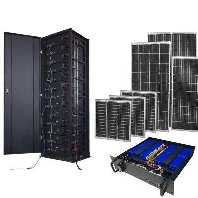 China solar power storage system lithium ion battery solar power systems 50AH 100AH for sale