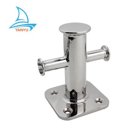 China Marine Mooring China Bollard Hardware Single Cross Maritime Made Stainless Steel 316 Hardware for sale