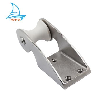 China Factory Sale Ocean Class 316 SUS Anchor Bracket Yacht Bow Anchor Roller Fitting Boat Hardware (50x155MM) for sale