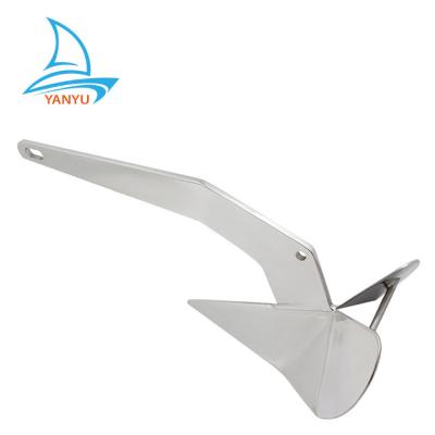 China Boat Hardware Fitting Yanyu Manufacture High Polished Marine Hardware Fortress Marine Anchor Stainless Steel 316 for sale