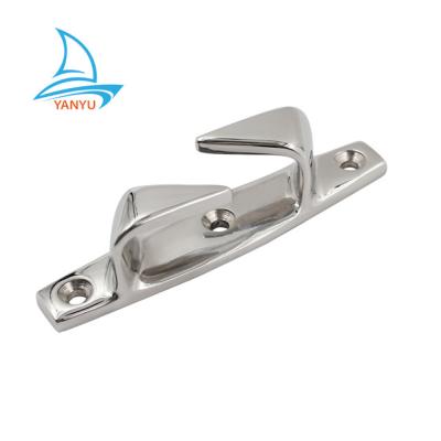 China Boat Hardware Fitting Yanyu Manufacture High Polished 316 Stainless Steel Marine Hardware Solid Boat Chock for sale