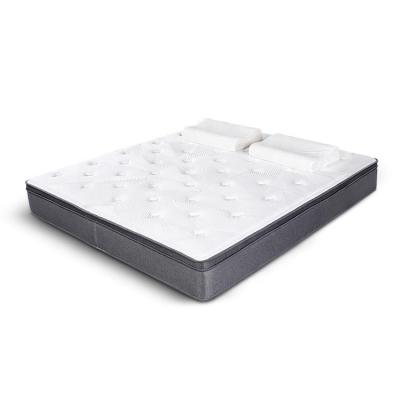 Chine Household Foldable High Quality Ice Hotel OEM ODM Fabric Gel Memory Foam Queen Silk Knitted Orthopedic Mattress Double à vendre