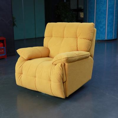 China Nordic Leisure Sofa Chair (Others) Modern Design Living Room Adjustable Simple Balcony Recliner Chair Cloth Fabric for sale