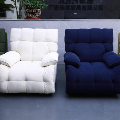 중국 (Other) Factory Direct Selling Adjustable Popular Home Cinema Fabric Sleeping One Seater Sofa Chair Garden Recliner Chair 판매용