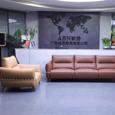 Chine Custom Furniture Sofa Couch Recliner Modern Lounge Sectional Sofa Set Velvet Leather (Others) Adjustable Living Room à vendre