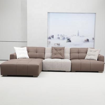 Chine (Others)Adjustable Home Furniture L Shape Living Room Large Corner Modern Simple Sofa Designs Luxury Sofa Living Room Sofa Set à vendre