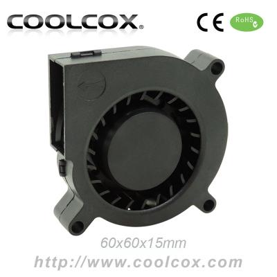 China Home appliance CoolCox 6015 small fan fan, 60x60x15mm fan fan, turbo fan, 5V/12V/24V, DC centrifugal fan for sale