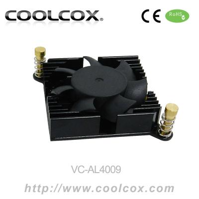 China Graphics Card CoolCox Graphics Card Heatsink Fan VC-AL4009, VGA Card Cooler, 40x40mm Radiator and Fan, Hole to Hole Distance 59mm for sale