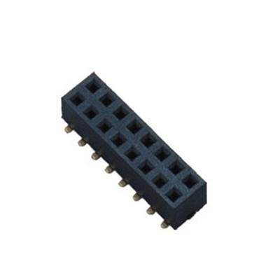 China All Type 2.54mm Female Header Connector Dual Row 16P H3.5mm SMT WINPIN Sector Surface Mount Electrical Hot Sales for sale