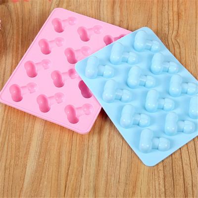 China Dingding Viable Shape Ice Cube Tray With Lid Silicone Ice Perfect Jelly Cube Top Tray for sale