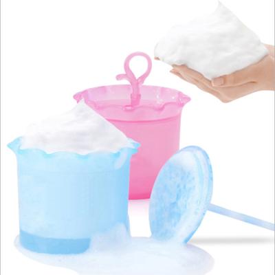 China Fashion Design Facial Design Bubbler Detergent Facial Cleanser Micro Foam Maker Cleansing Face Bubbler Bottle Foaming Cup for sale