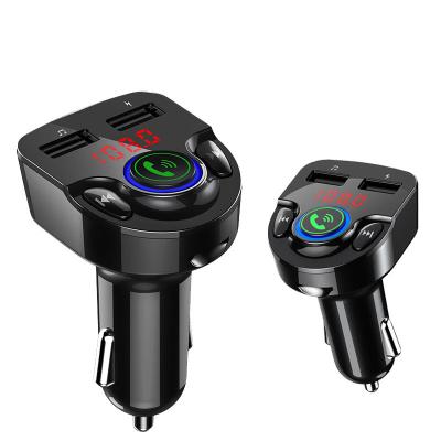 China Cheap FM Transmitter Dual USB Music MP5 TF Card Fast Phone Charger Car Kit MP3 Player for sale