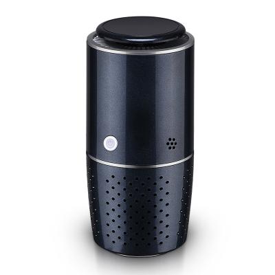 China Fancy 2021 Fashion Design Mini Portable Car Air Purifier Home Office HEPA Filter Car Air Purifier for sale