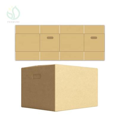 China Recycled Materials Pictures Cardboard Corrugated Box For Mango / Pineapple / Banana for sale