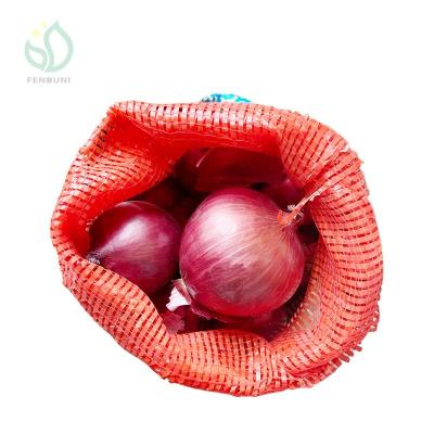 China Reusable pp/pe gauze mesh bags packing garlic onion potato for sale