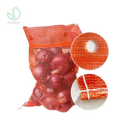 China Best price reusable pe/pp material onion tubular mesh bag for sale