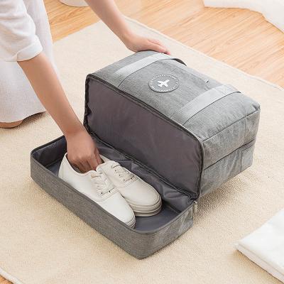 China Fashion Large Capacity Travel With Shoe Compartment Capacity Cosmetic Bag Waterproof Custom Bag Handle for sale