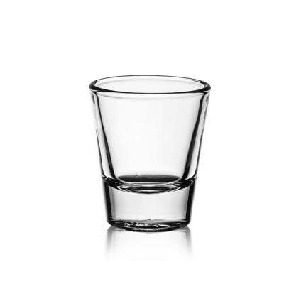 China Amazon Hot Sale 1.5oz Glass Customized Logo Laser Engraved Logo Shot Glasses Bullet Shot Glass Frosted Soju Glass for sale