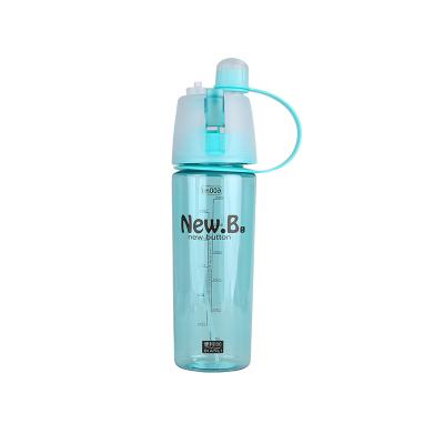 China High Quality Silicone Leakproof Design Plastic Spray Sports Cup Outdoor Fashionable Bottles For Children for sale