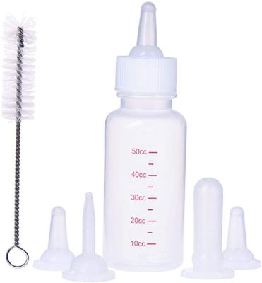 China Dog Cat Baby Feeding Tool Cleaning Brush Sustainable Pet Milk Bottle Set Nipple Water Pet Feeding Supplies 60ml120ml for sale